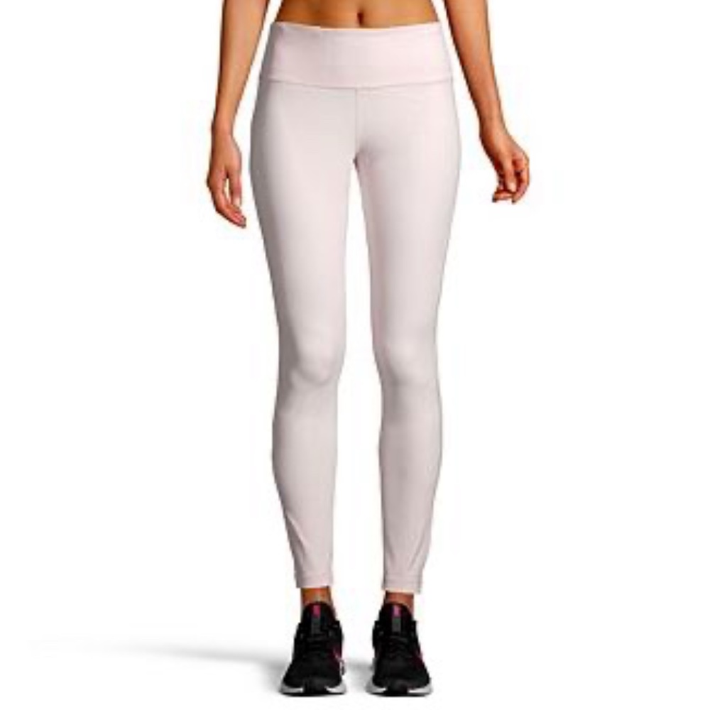 NWOT Diadora Luxe Collection Jenny Embossed Leggings Pink Size Medium